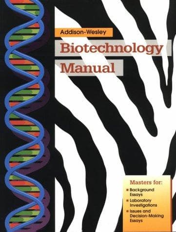 Tapa de Biotechnology Manual