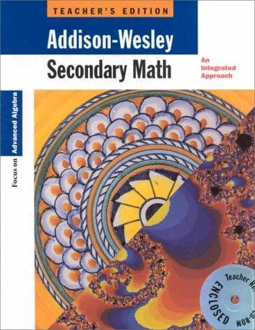 Tapa de Secondary Math