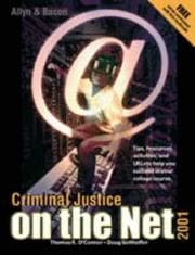 Tapa de Criminal Justice on the Net, 2001 Edition (Value-Package Option Only)