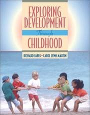 Tapa de Exploring development through childhood