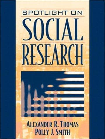 Tapa de Spotlight on social research