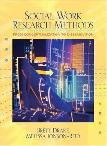 Tapa de Social work research methods