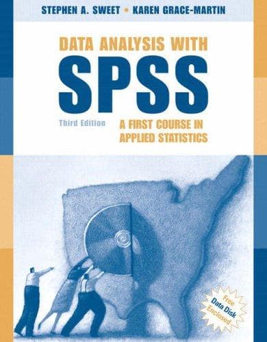 Tapa de Data Analysis with SPSS