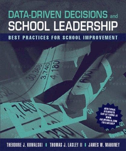 Tapa de Data-driven decisions and school leadership