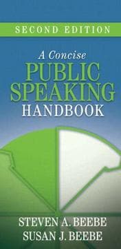 Tapa de Concise Public Speaking Handbook, A