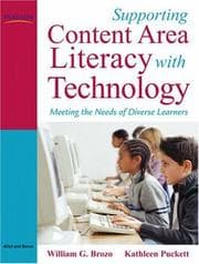Tapa de Supporting content area literacy with technology