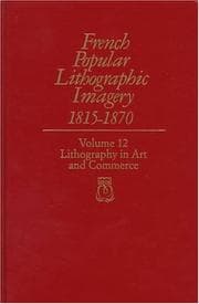 Tapa de French Popular Lithographic Imagery, 1815-1870; Volume 12