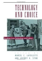 Tapa de Technology and choice