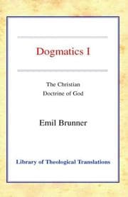 Tapa de Dogmatics I