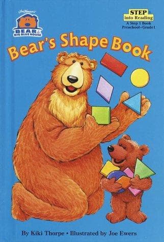 Tapa de Bear's shape book
