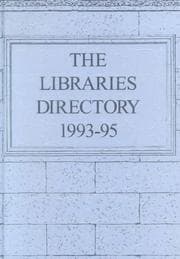 Tapa de The Libraries directory