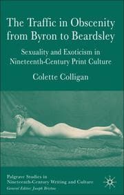 Tapa de The Traffic in Obscenity from Byron to Beardsley