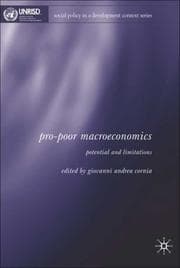 Tapa de Pro-Poor Macroeconomics