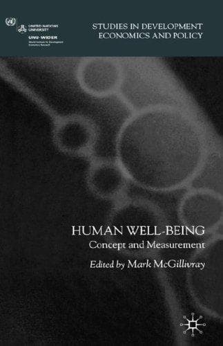 Tapa de Human Well-Being