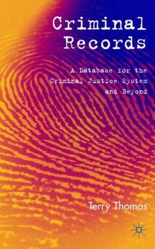 Tapa de Criminal Records