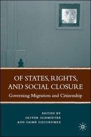 Tapa de Of states, rights, and social closure