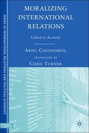 Tapa de Moralizing lnternational relations