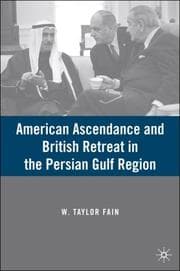 Tapa de American Ascendance and British Retreat in the Persian Gulf Region