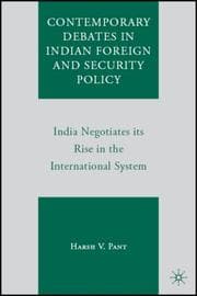Tapa de Contemporary Debates in Indian Foreign and Security Policy