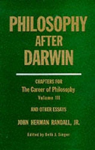Tapa de Philosophy after Darwin