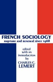 Tapa de French Sociology