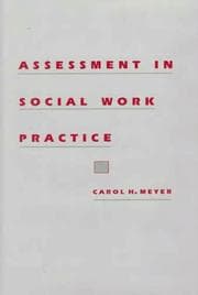 Tapa de Assessment in social work practice