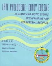 Tapa de Late Paleocene-early Eocene climatic and biotic events in the marine and terrestrial records
