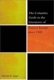 Tapa de The Columbia guide to the literatures of Eastern Europe since 1945