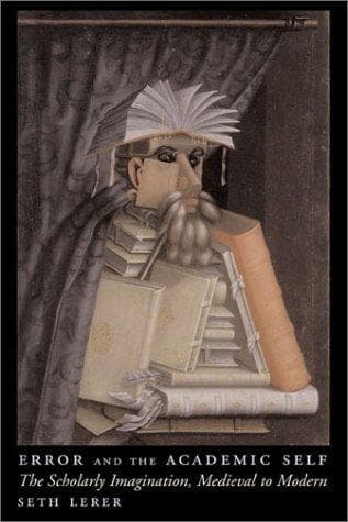 Tapa de Error and the academic self