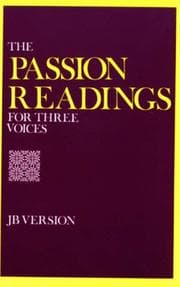 Tapa de Passion Readings for Three Voices