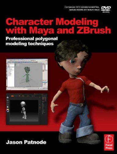 Tapa de Character Modeling with Maya and ZBrush
