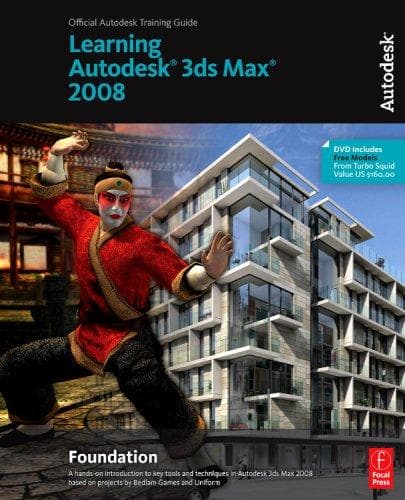 Tapa de Learning 3ds Max 2008 Foundation