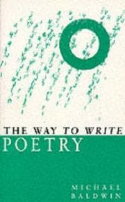 Tapa de The way to write poetry