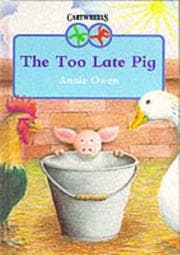 Tapa de Too Late Pig