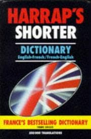 Tapa de Harrap's Shorter French-English, English-French Dictionary