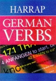 Tapa de Harrap German Verbs