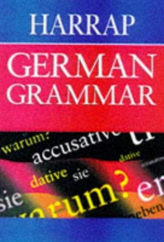 Tapa de Harrap German Grammar