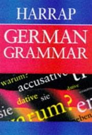 Tapa de Harrap German Grammar