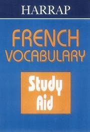 Tapa de Harrap French vocabulary