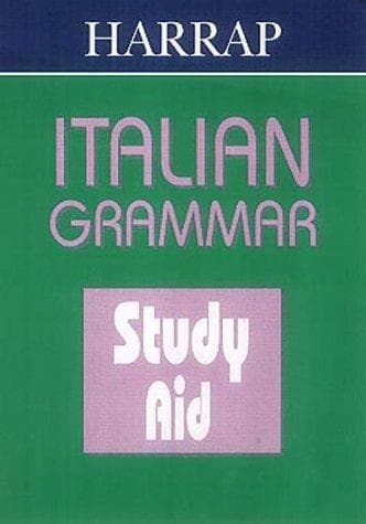 Tapa de Harrap Italian Grammar