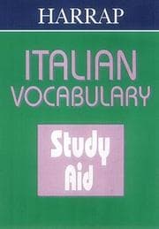 Tapa de Harrap Italian vocabulary