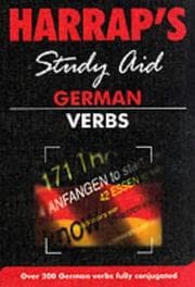 Tapa de German Verbs Study Aid