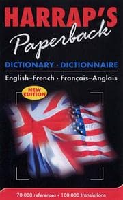 Tapa de Harrap's paperback dictionary, dictionnaire