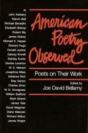 Tapa de AMERICAN POETRY OBSERVED