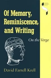 Tapa de Of memory, reminiscence, and writing