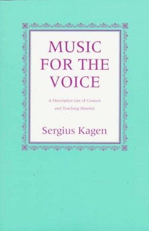 Tapa de Music for the Voice
