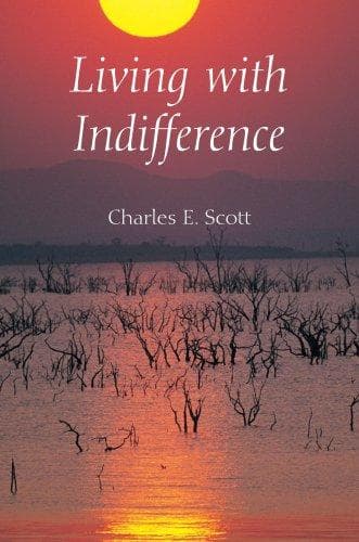 Tapa de Living With Indifference (Studies in Continental Thought)