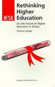Tapa de Rethinking Higher Education - On the Future of Higher Education
