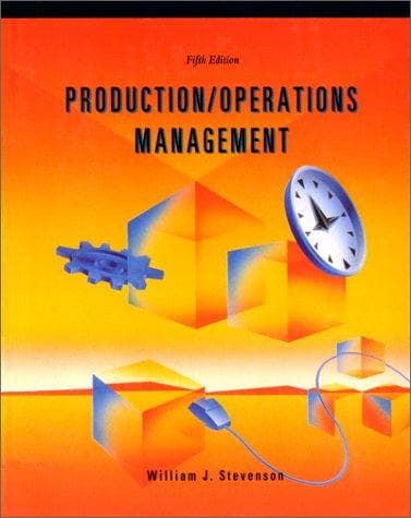 Tapa de Production/operations management