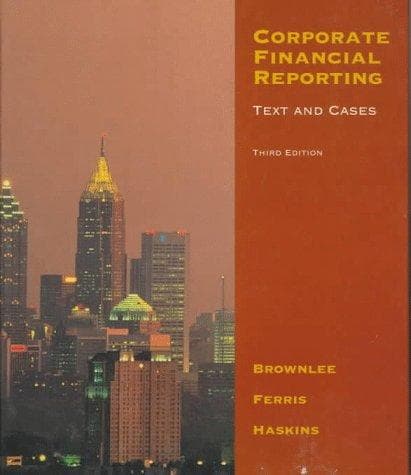 Tapa de Corporate financial reporting